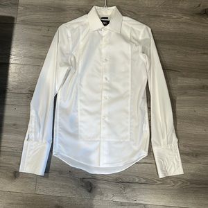 Joseph Abboud Slim fit tuxedo shirt